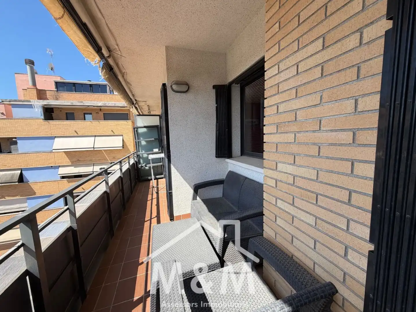 Balcony of Attic for rent in Castelldefels  with Terrace and Community pool