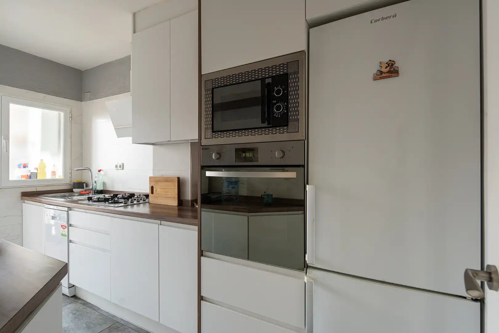 Kitchen of Flat for sale in Granada  with Air Conditioner, Parquet flooring and Terrace