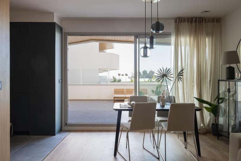 Dining room of Apartment for sale in Tiana  with Air Conditioner and Heating