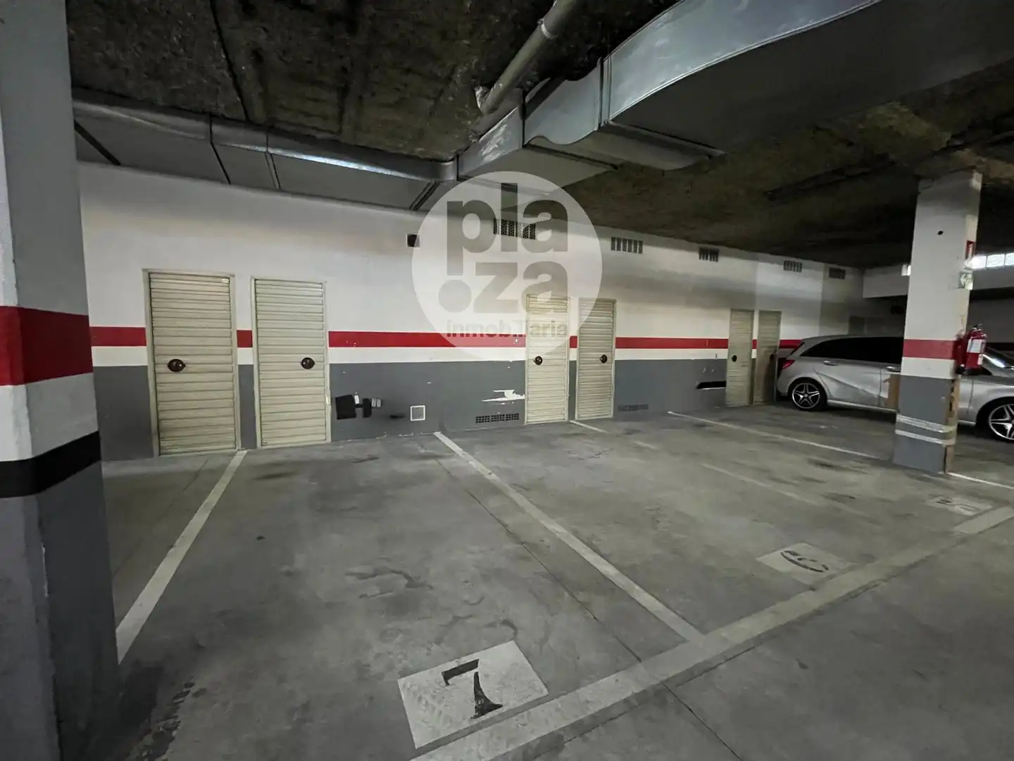 Parking of Flat for rent in Burgos  with Heating, Private garden and Terrace