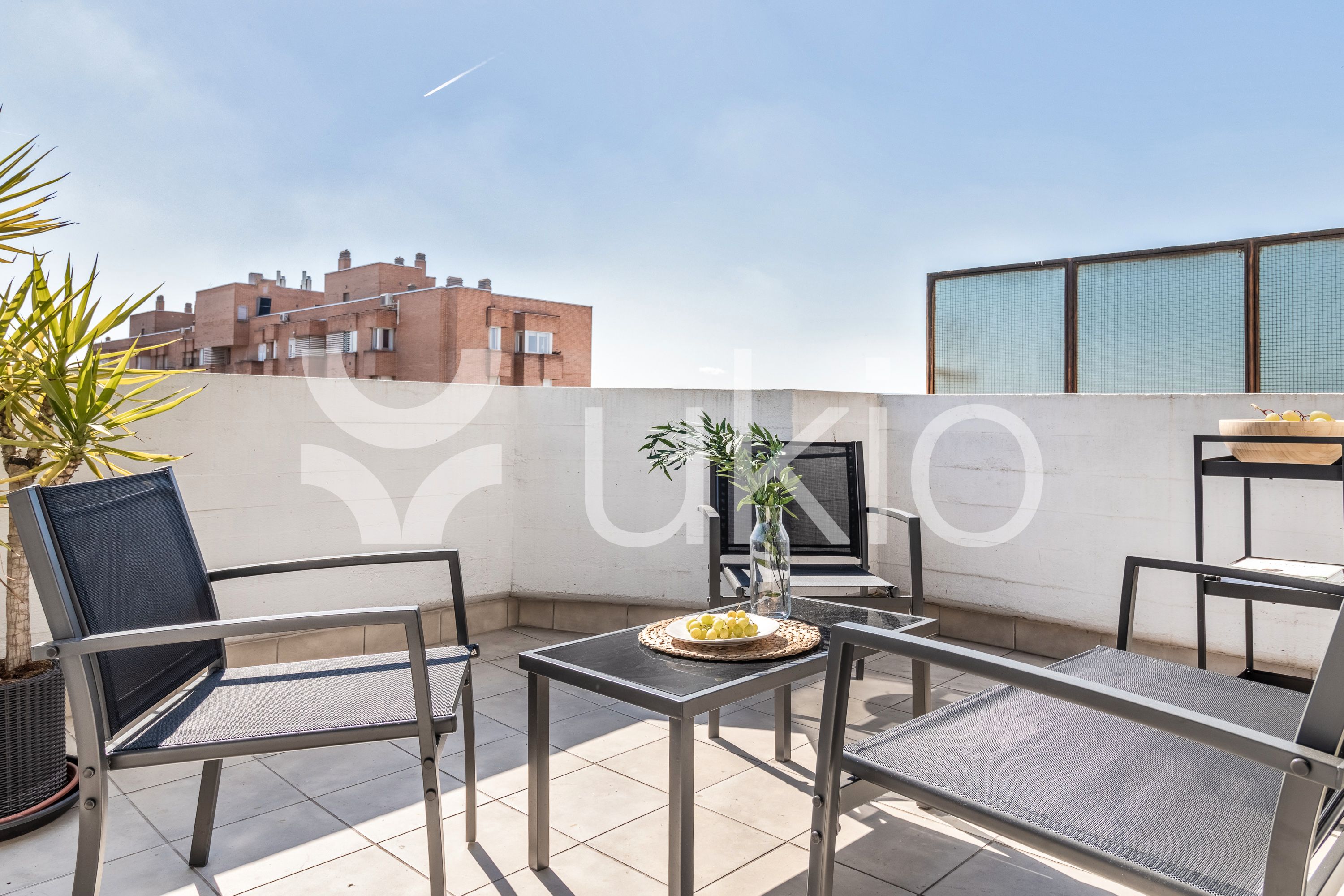 Terrassa de Apartament de lloguer en  Madrid Capital amb Aire condicionat, Calefacció i Terrassa
