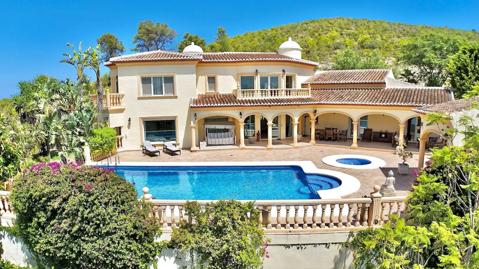 Exterior view of Houses for sale in Jávea / Xàbia  with Heating, Private garden and Terrace