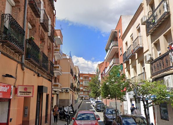 Exterior view of Planta baja for sale in  Madrid Capital