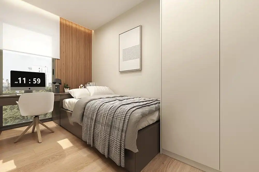 Bedroom of Flat for sale in Castelldefels  with Air Conditioner and Terrace