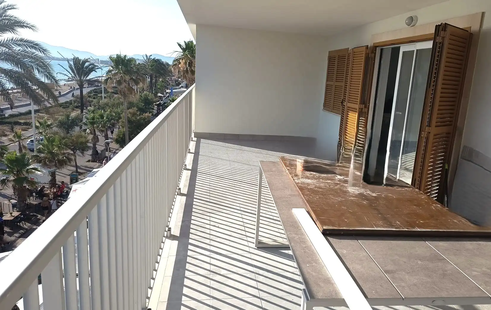 Terraza de Piso de alquiler en  Palma de Mallorca con Aire acondicionado, Terraza y Amueblado
