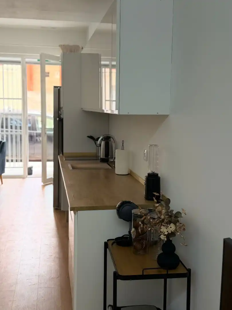 Küche von Wohnung zum Verkauf in Valencia mit Klimaanlage, Terrasse und Möbliert