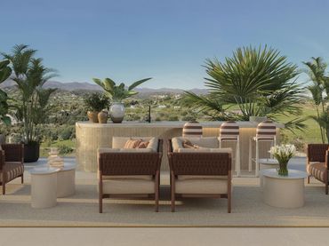 Apartament amb piscina en venda a Estepona Pueblo