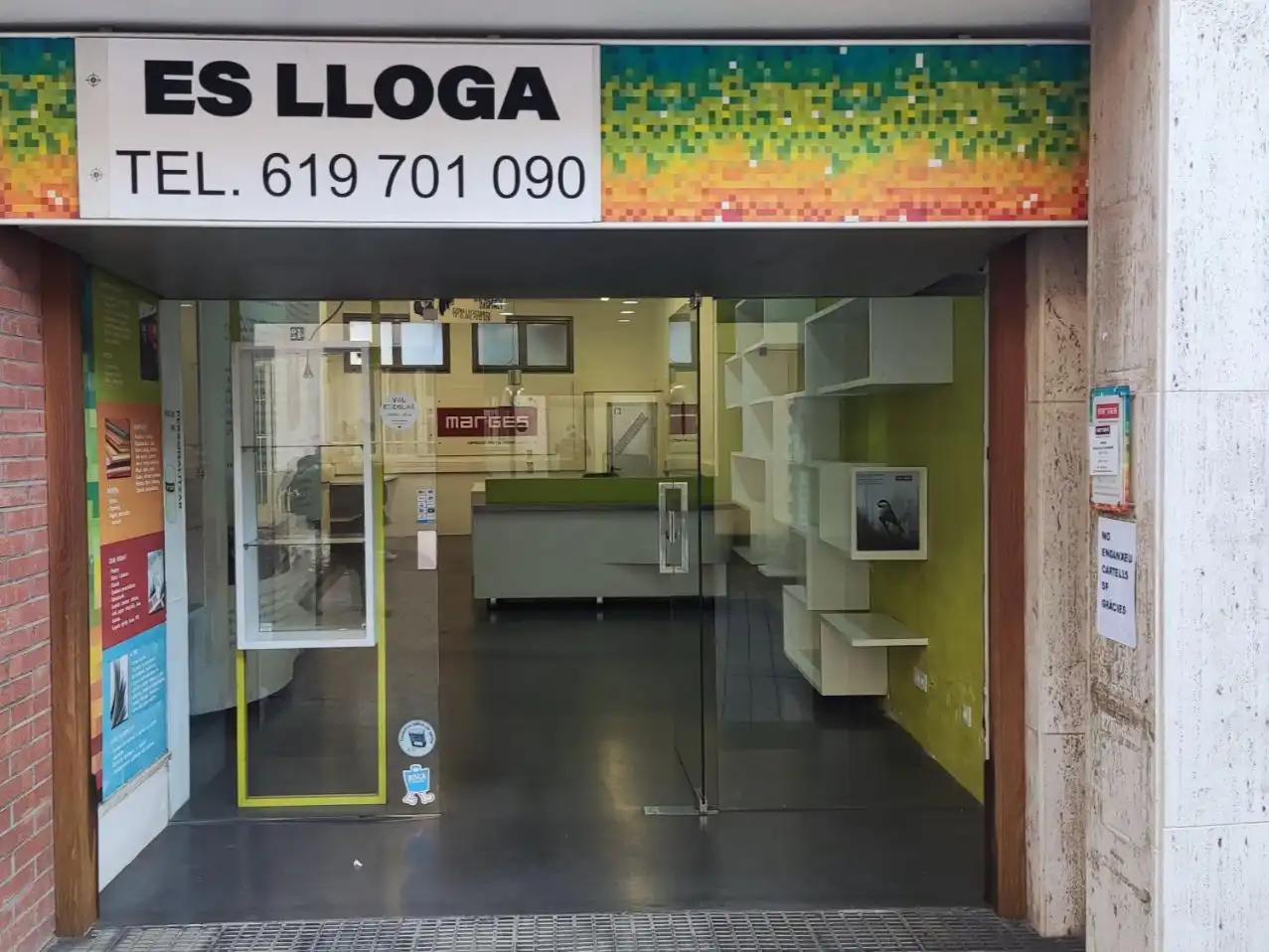 Local commercial à louer à Pi I Margall 29
