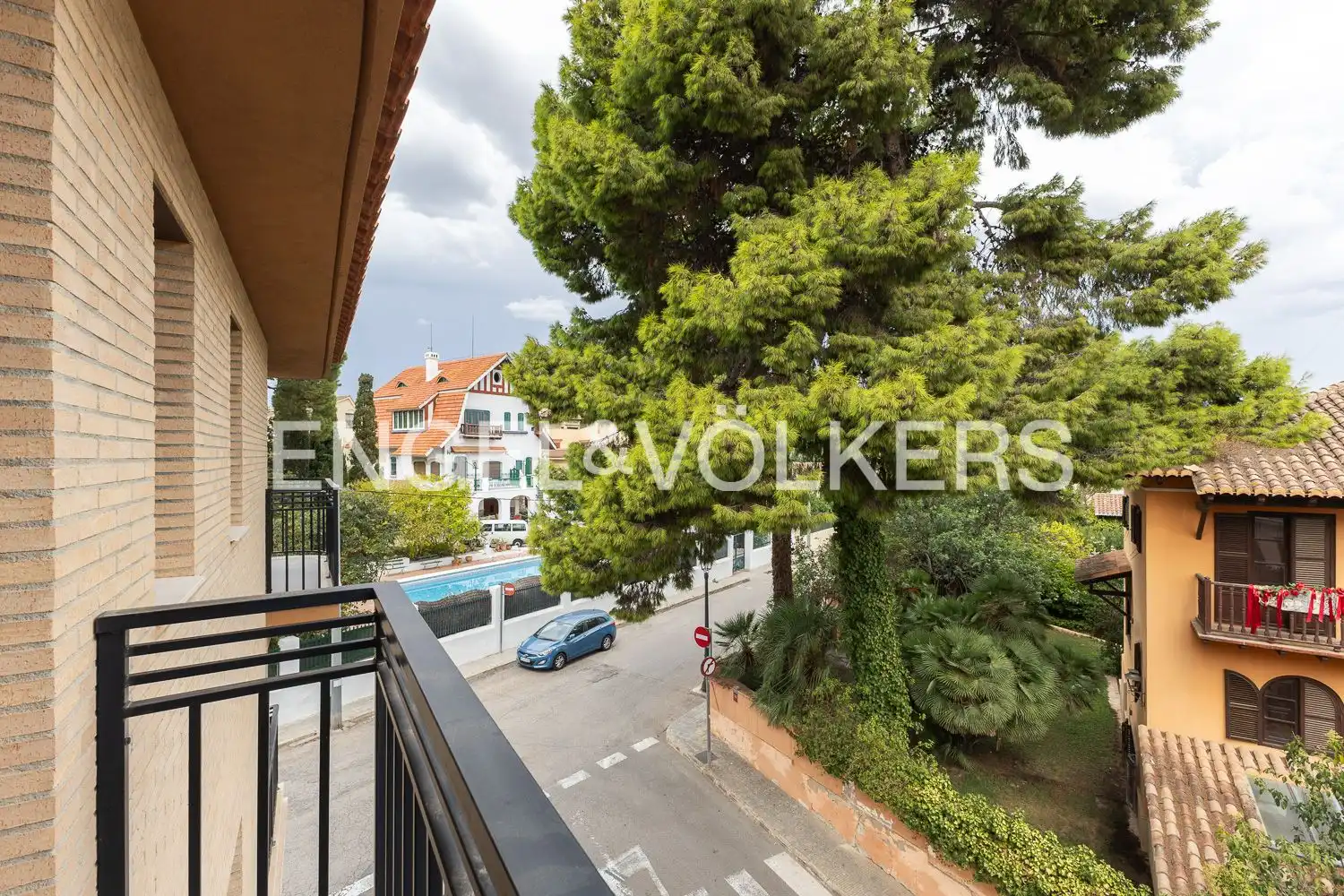 Terrace of Detached homes for rent in Rocafort  with Air Conditioner, Heating and Parquet flooring