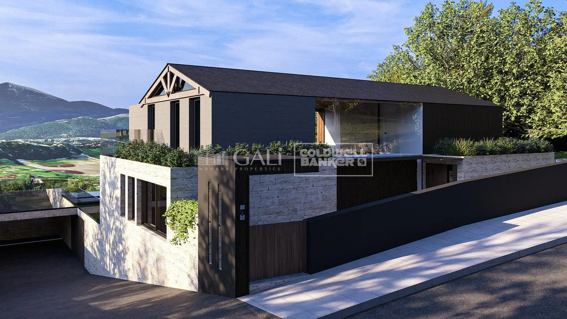 Vista exterior de Casa o chalet en venta en Montferrer i Castellbò con Aire acondicionado, Calefacción y Jardín privado
