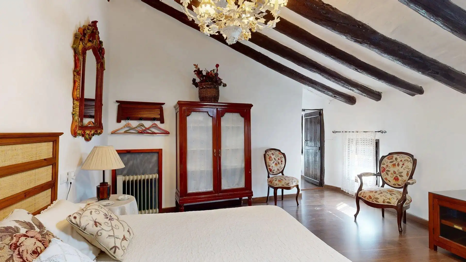 Habitación de Casa o chalet en venta en Magallón con Jardín privado, Terraza y Amueblado