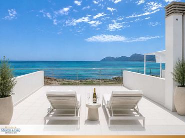 Maison mitoyenne avec balcon à vendre à Son Serra de Marina
