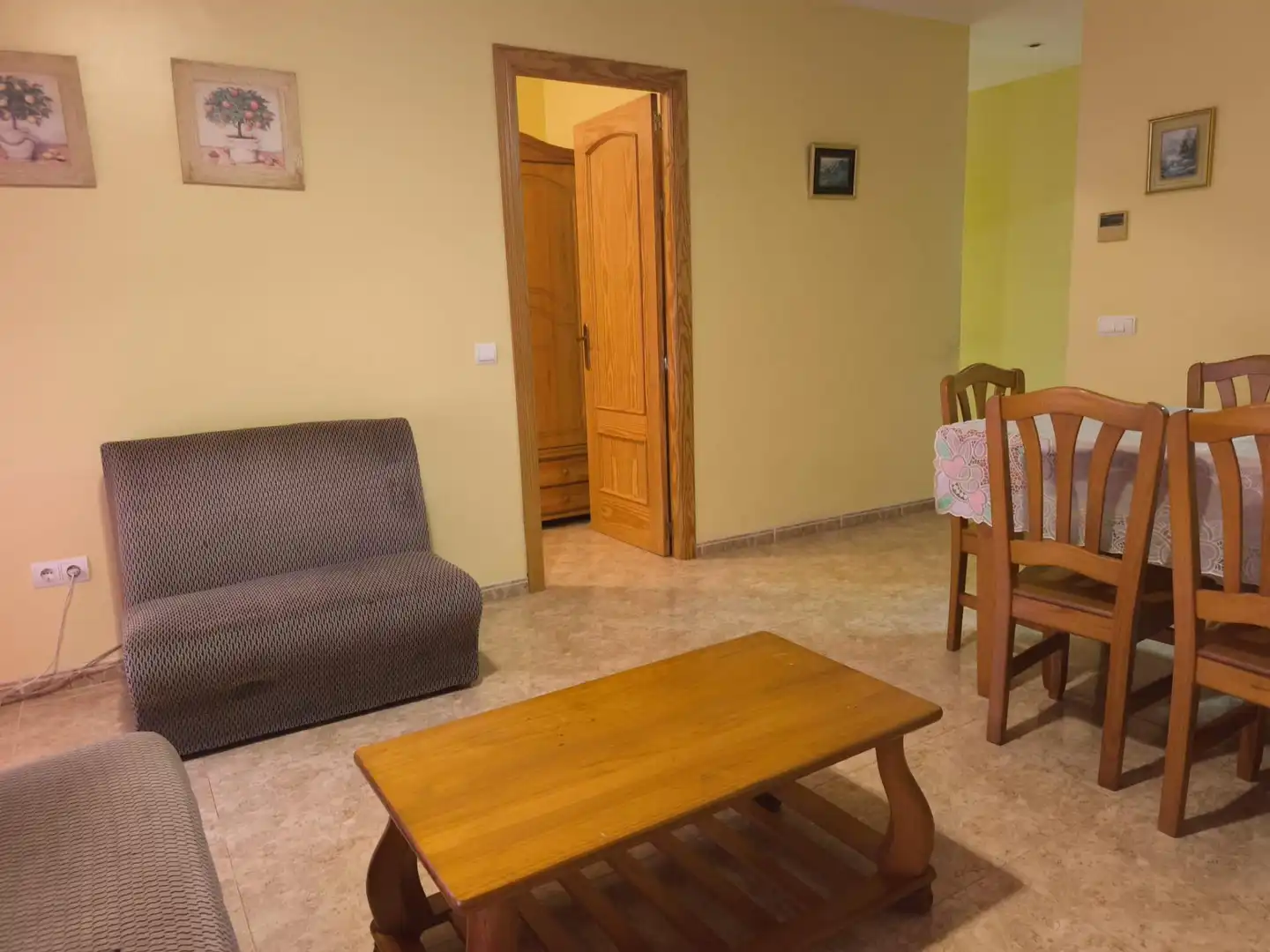 Sala de estar de Apartamento en venta en Alcanar con Aire acondicionado, Calefacción y Trastero