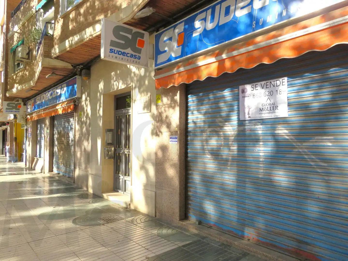 Vista exterior de Local en venda en Cartagena