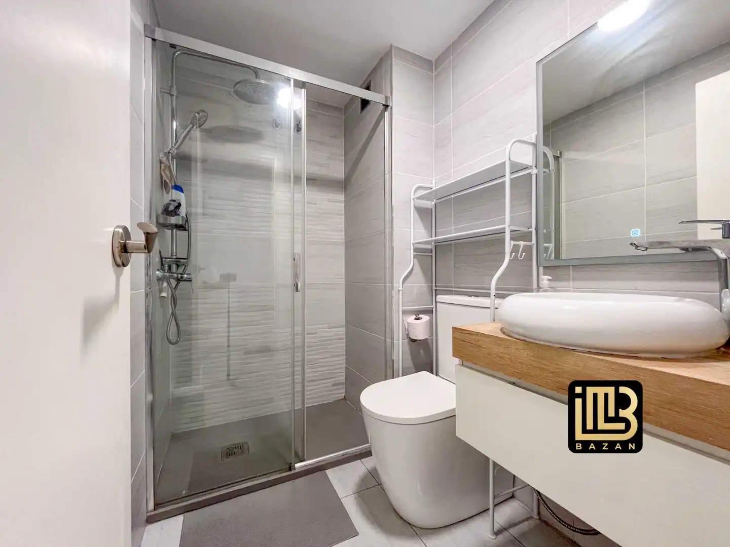 Badezimmer von Wohnung zur Miete in Málaga mit Klimaanlage, Heizung und Möbliert