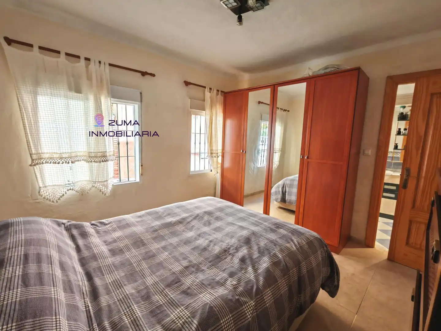 Bedroom of Flat for sale in Málaga  with Air Conditioner, Storage room and Furnished