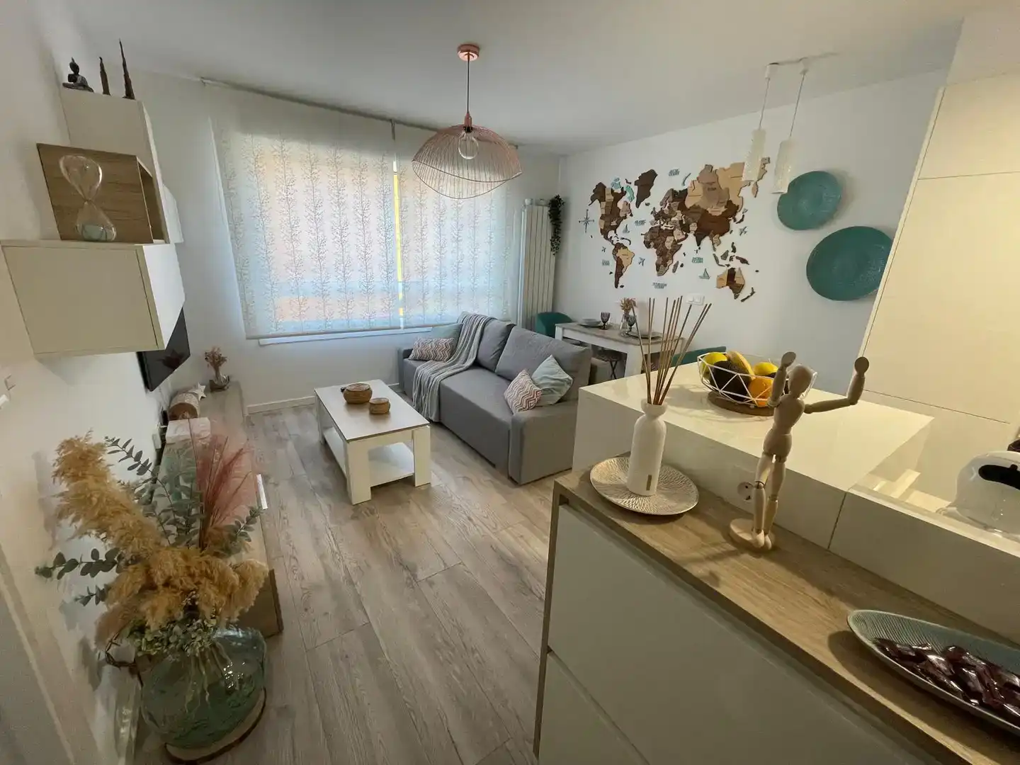 Living room of Flat for sale in A Parda