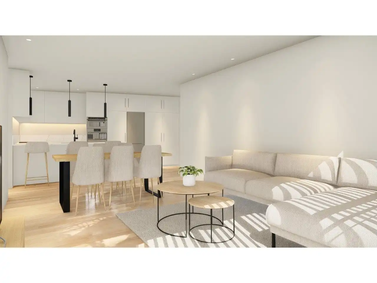 Wohnzimmer von Wohnung zum Verkauf in Sueca mit Klimaanlage und Heizung