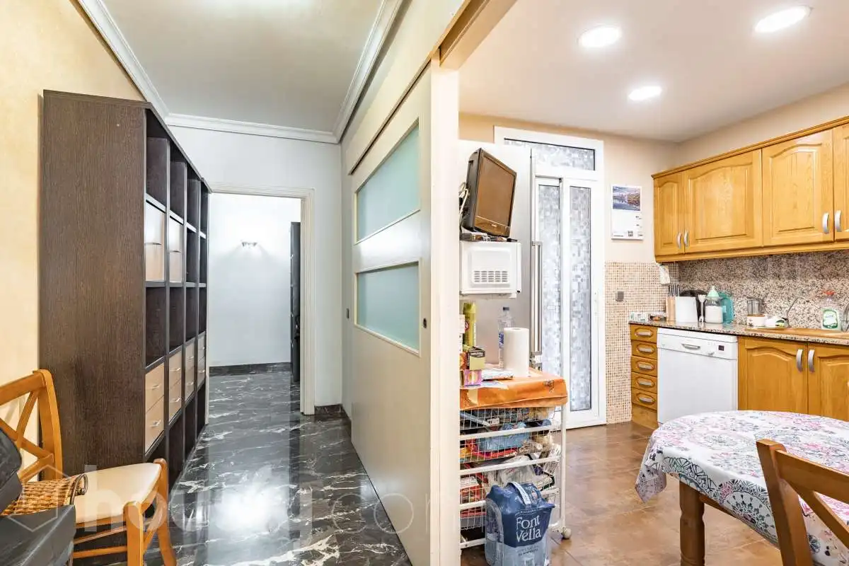 Kitchen of Flat for sale in Pallejà  with Air Conditioner, Heating and Balcony