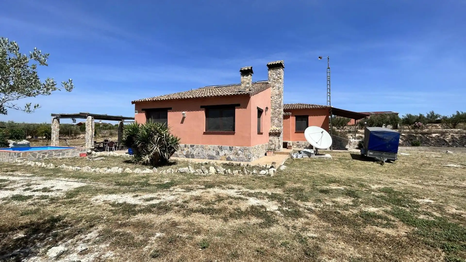 Vista exterior de Finca rústica en venta en La Pobla del Duc