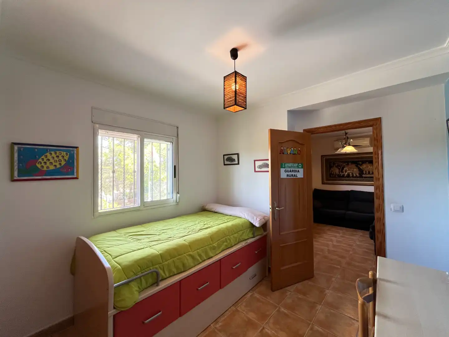 Dormitori de Casa o xalet en venda en Sagunto / Sagunt amb Aire condicionat, Calefacció i Jardí privat