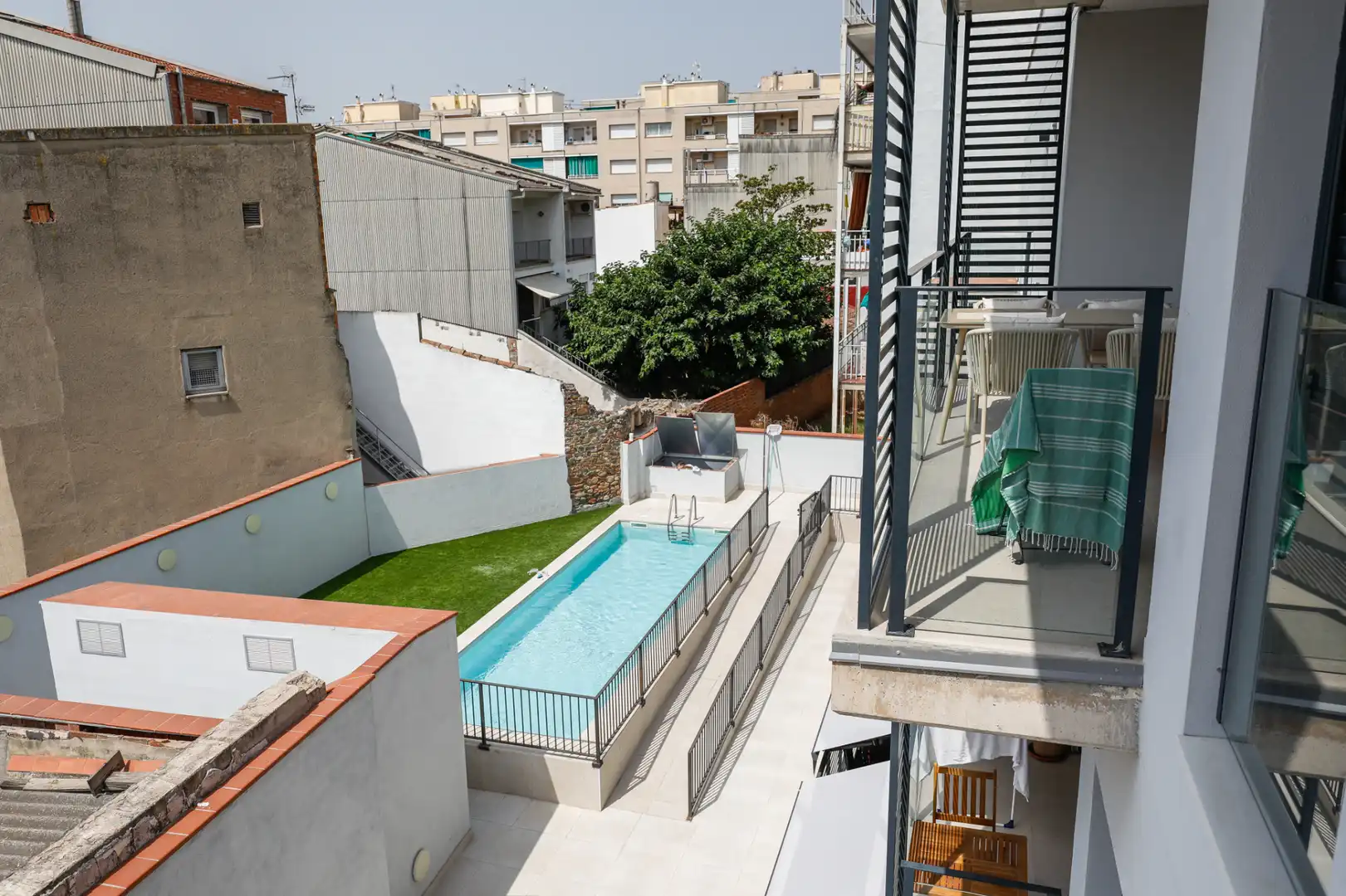 Piscina de Piso en venta en Granollers con Aire acondicionado, Jardín privado y Terraza