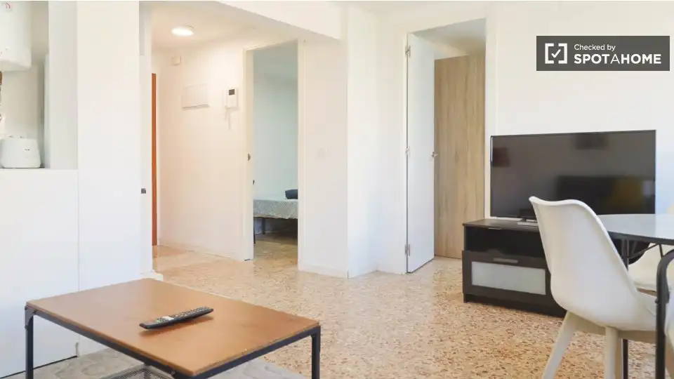 Wohnung zur Miete in Madrid mit Klimaanlage, Heizung und Möbliert