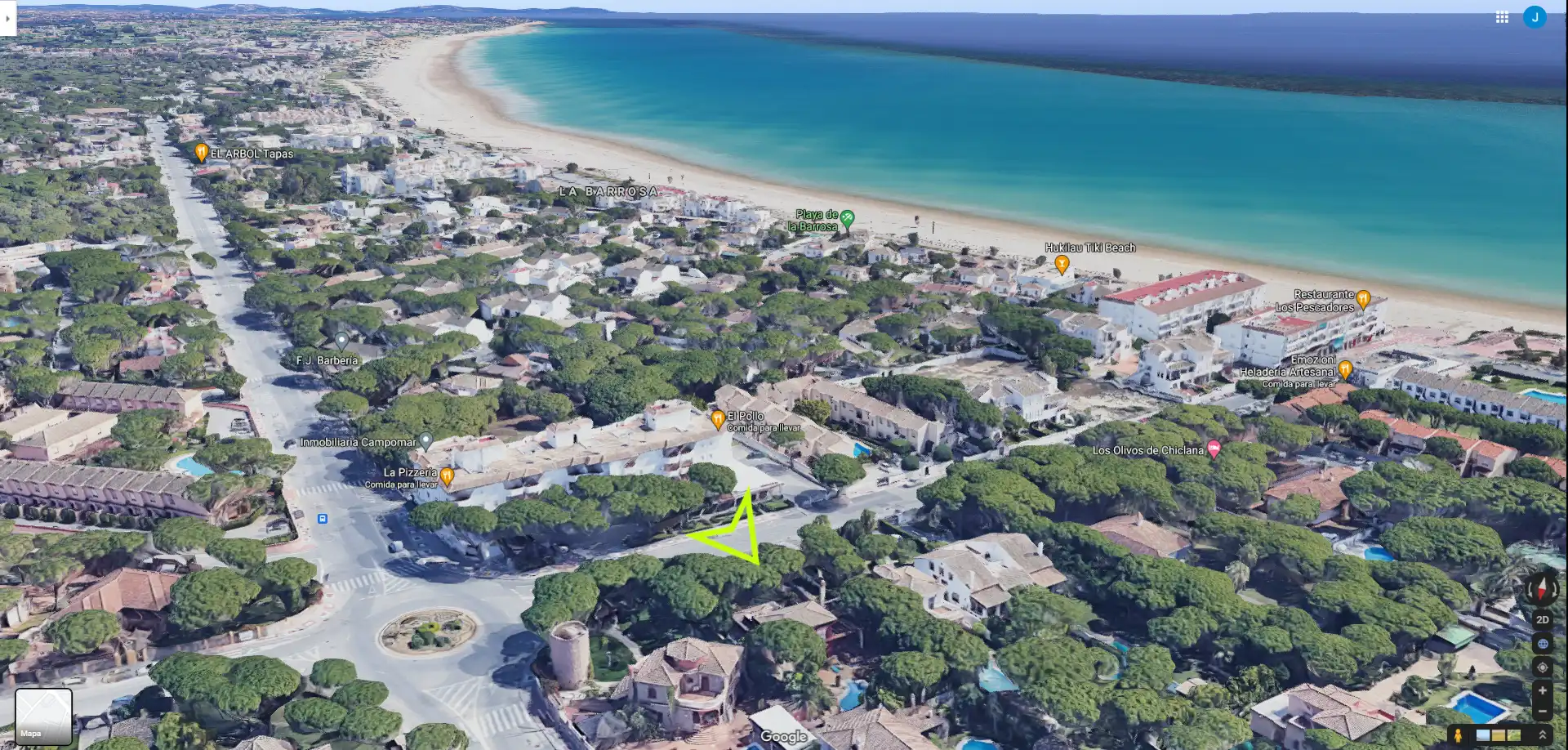 Villa con terrazza in affitto a Avenida de la Barrosa 11, imagen 14