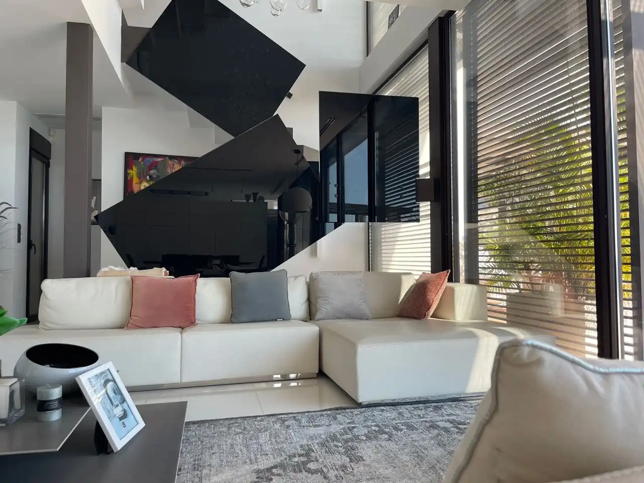 Sala de estar de Casa o chalet en venta en Benidorm con Piscina