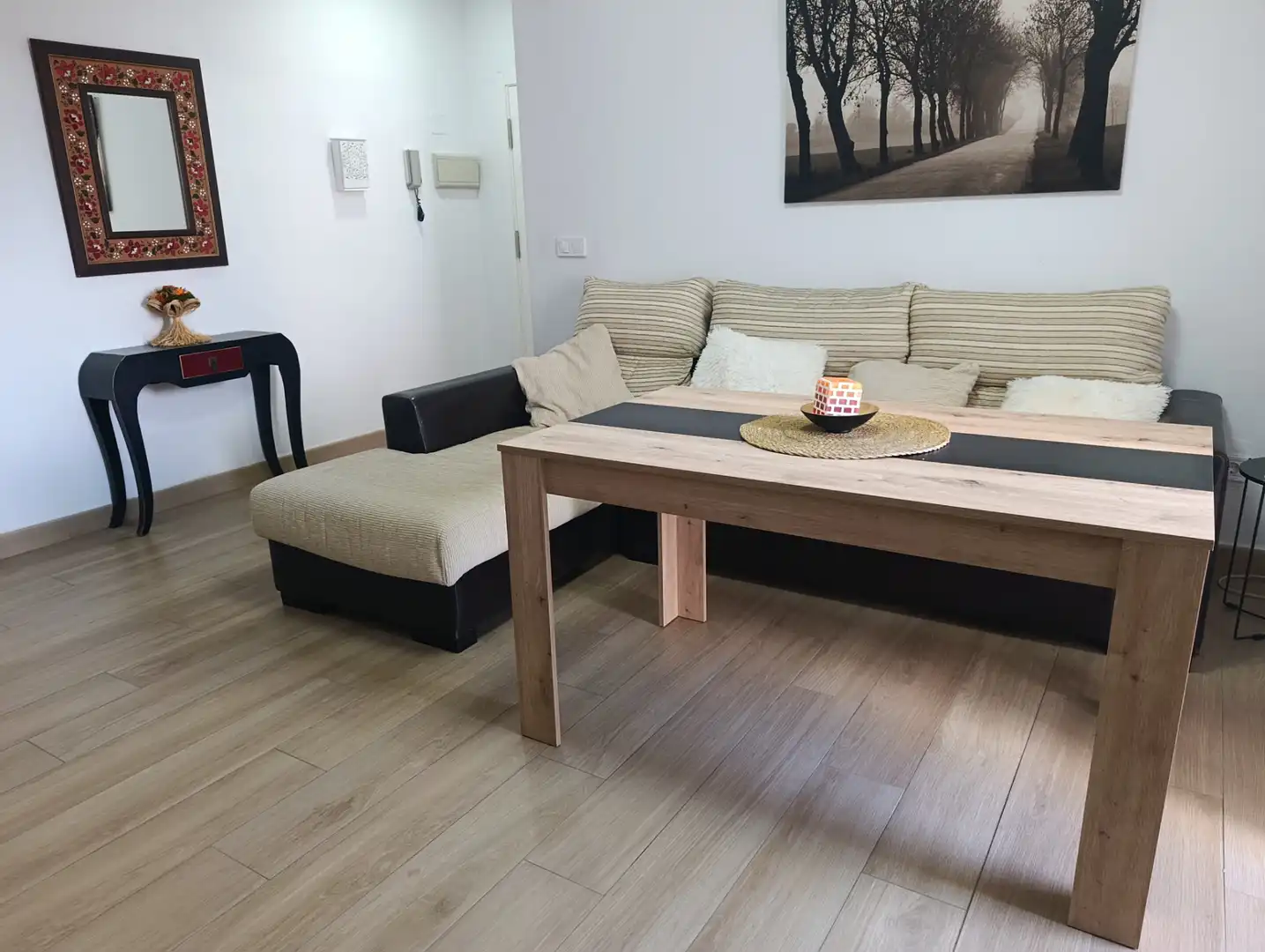 Sala de estar de Piso de alquiler en Dos Hermanas con Aire acondicionado, Trastero y Amueblado