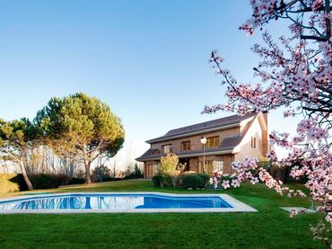 Haus mit Pool zur Miete in Calle de Altos de la Moraleja