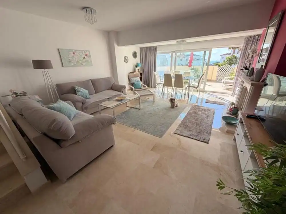 Living room of Detached homes for sale in Mijas  with Air Conditioner, Terrace and Storage room