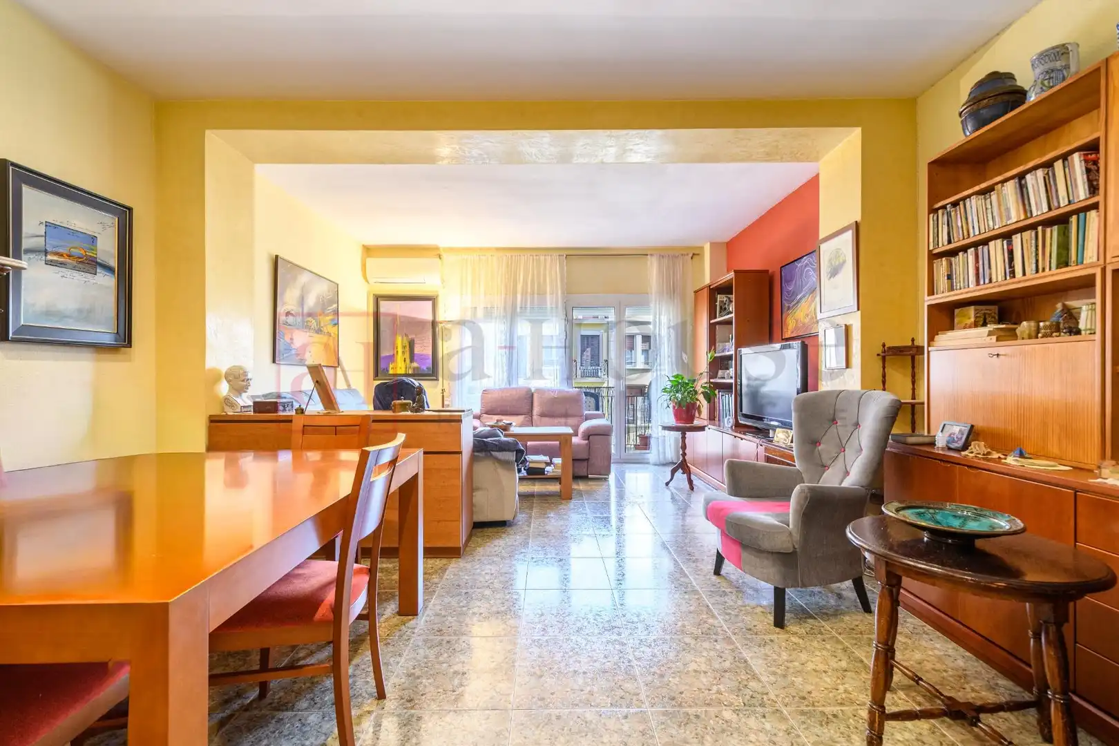Living room of Flat for sale in Barcelona  with Air Conditioner, Heating and Terrace