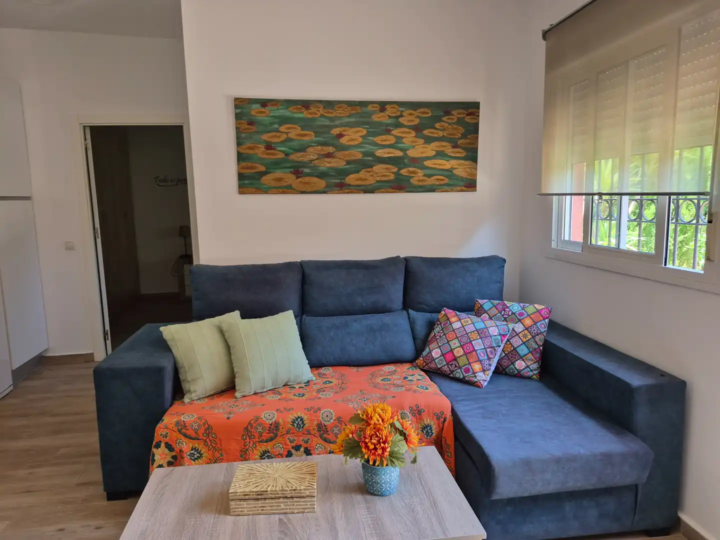 Wohnzimmer von Haus oder Chalet zur Miete in Alcalá de Guadaira mit Klimaanlage, Heizung und Schwimmbad