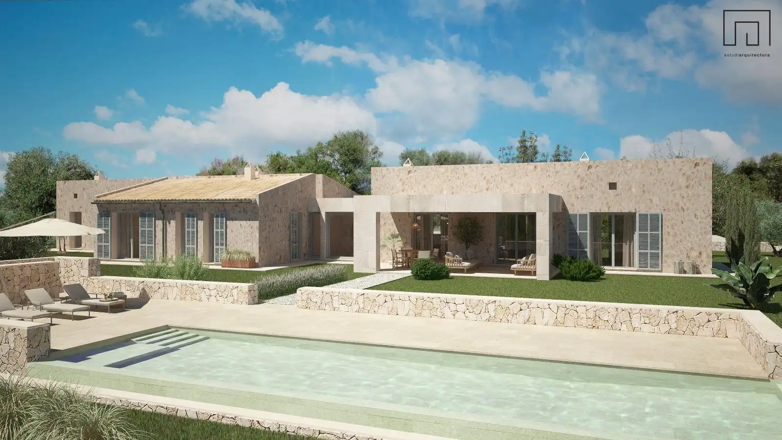 Außenansicht von Country house zum Verkauf in Artà mit Klimaanlage, Heizung und Privatgarten