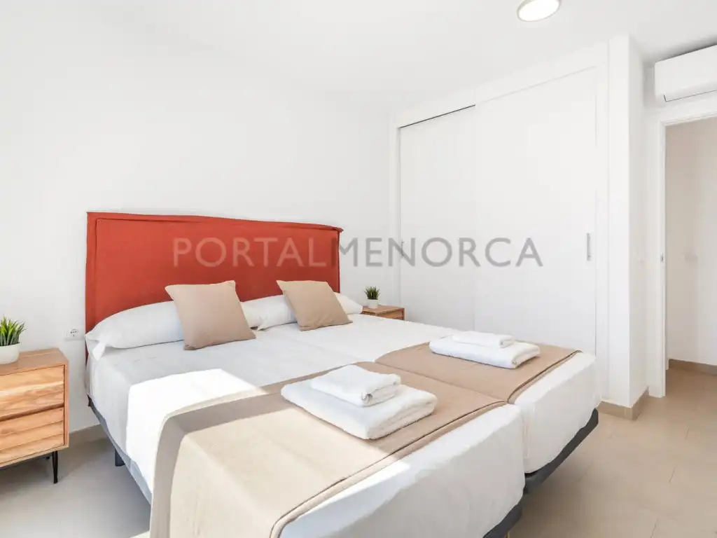 Dormitori de Casa o xalet en venda en Es Mercadal amb Jardí privat, Terrassa i Piscina