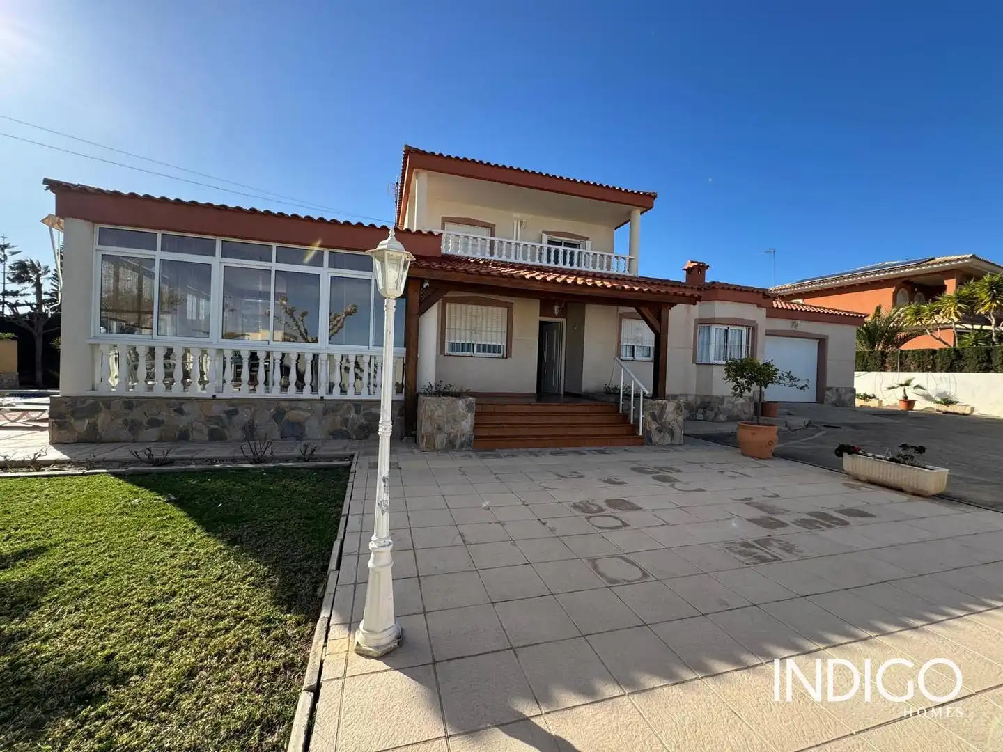 Vista exterior de Casa o chalet en venta en Mutxamel con Aire acondicionado, Calefacción y Terraza