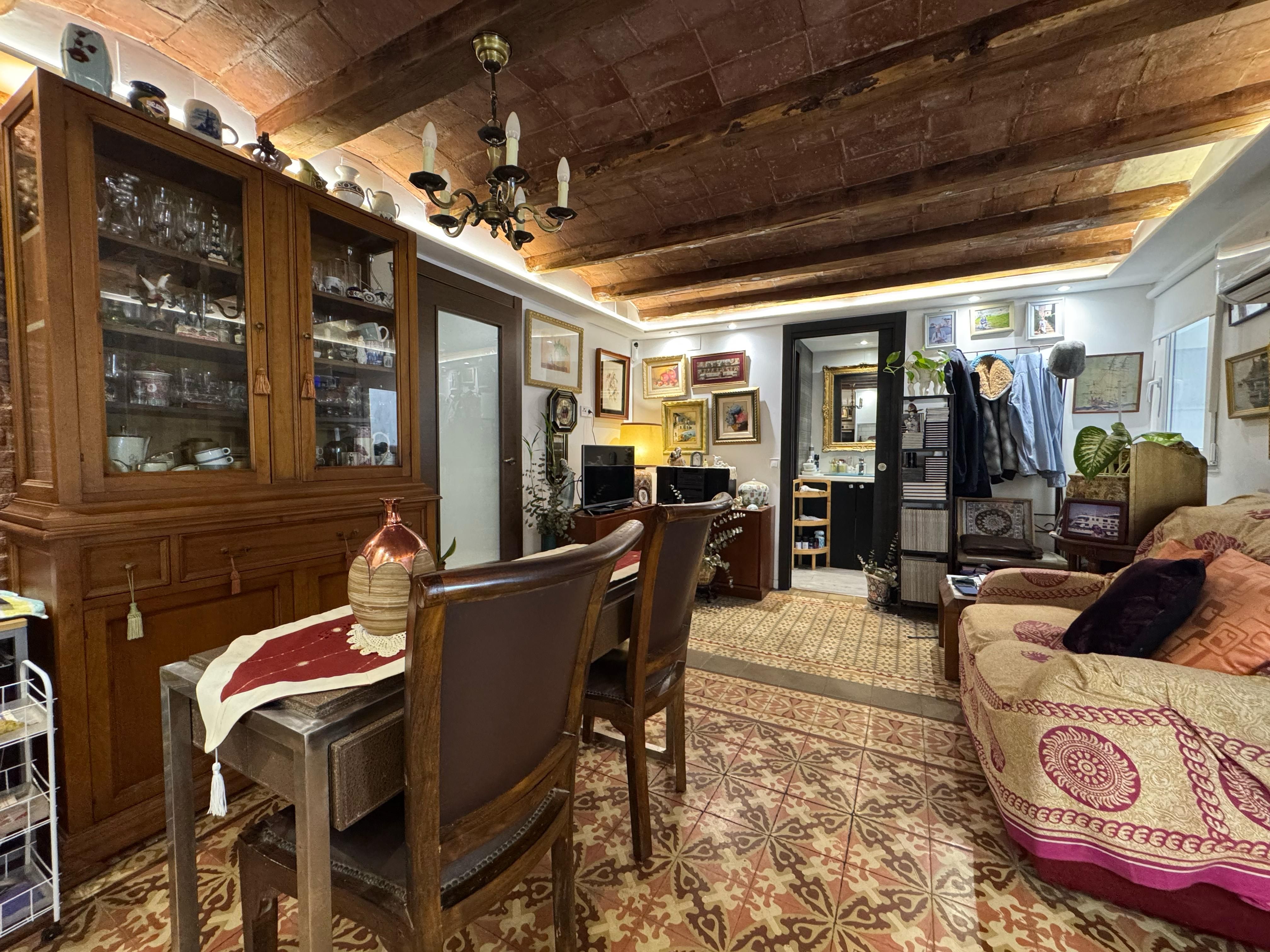 Dining room of Flat for sale in  Barcelona Capital  with Balcony