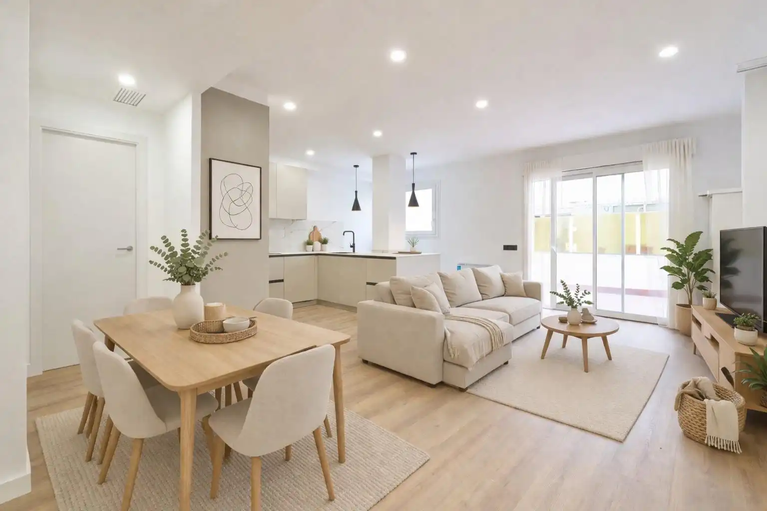 Living room of Flat for sale in  Zaragoza Capital