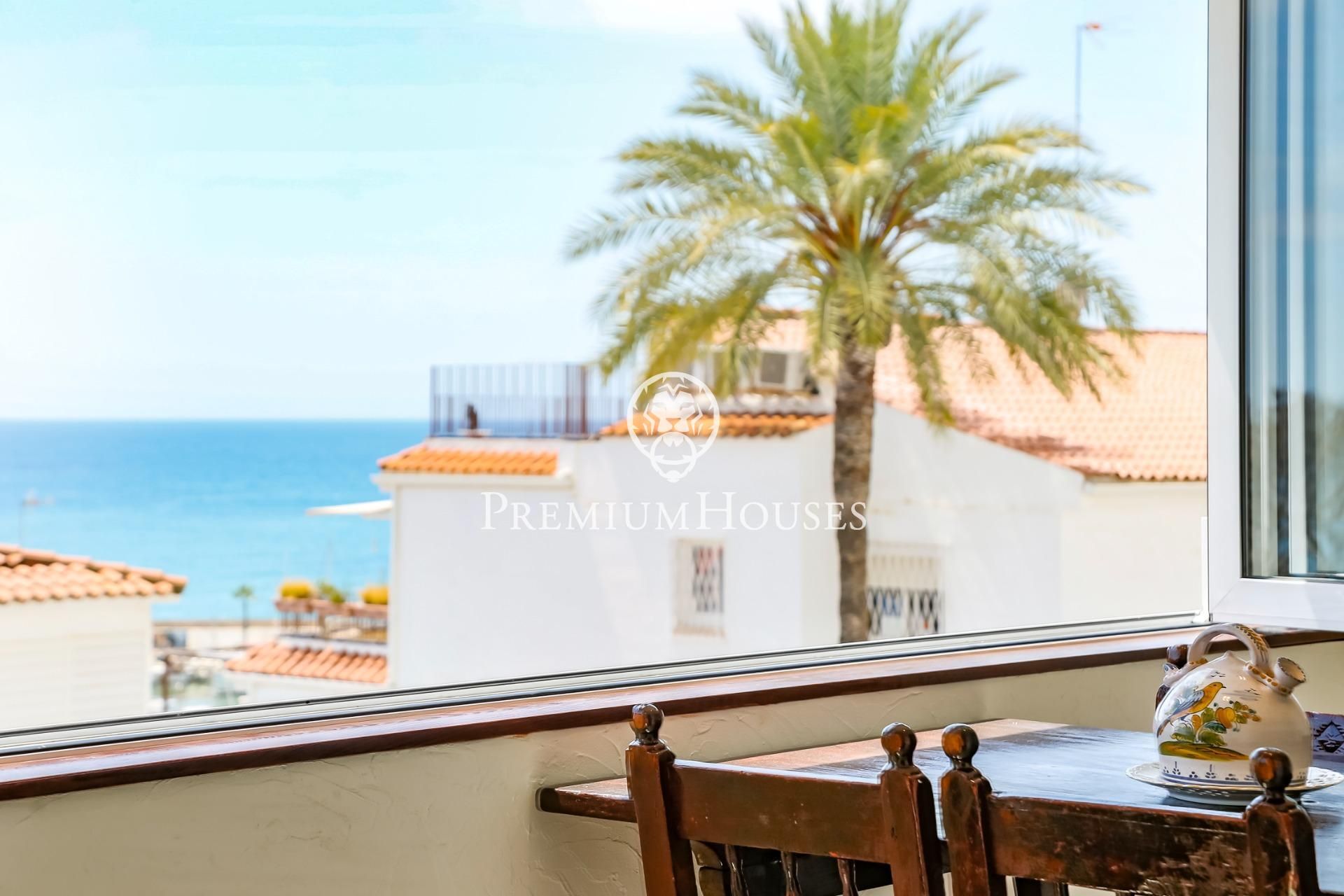 Terrace of Planta baja to rent in Sitges  with Air Conditioner, Heating and Terrace