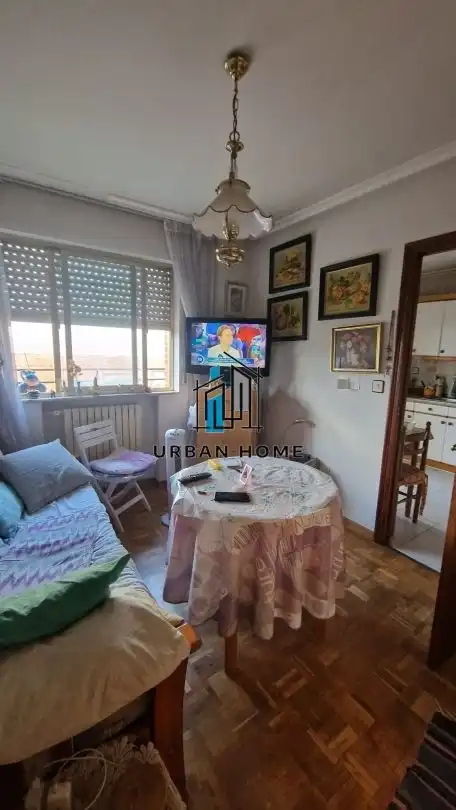 Living room of Flat for sale in Villarejo de Órbigo  with Heating, Terrace and Storage room