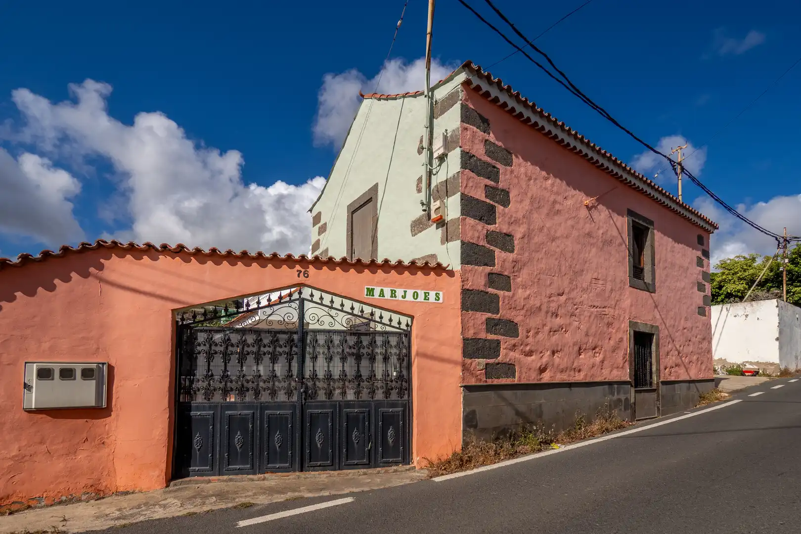 Vista exterior de Casa o chalet en venta en Moya (Las Palmas) con Jardín privado, Terraza y Trastero