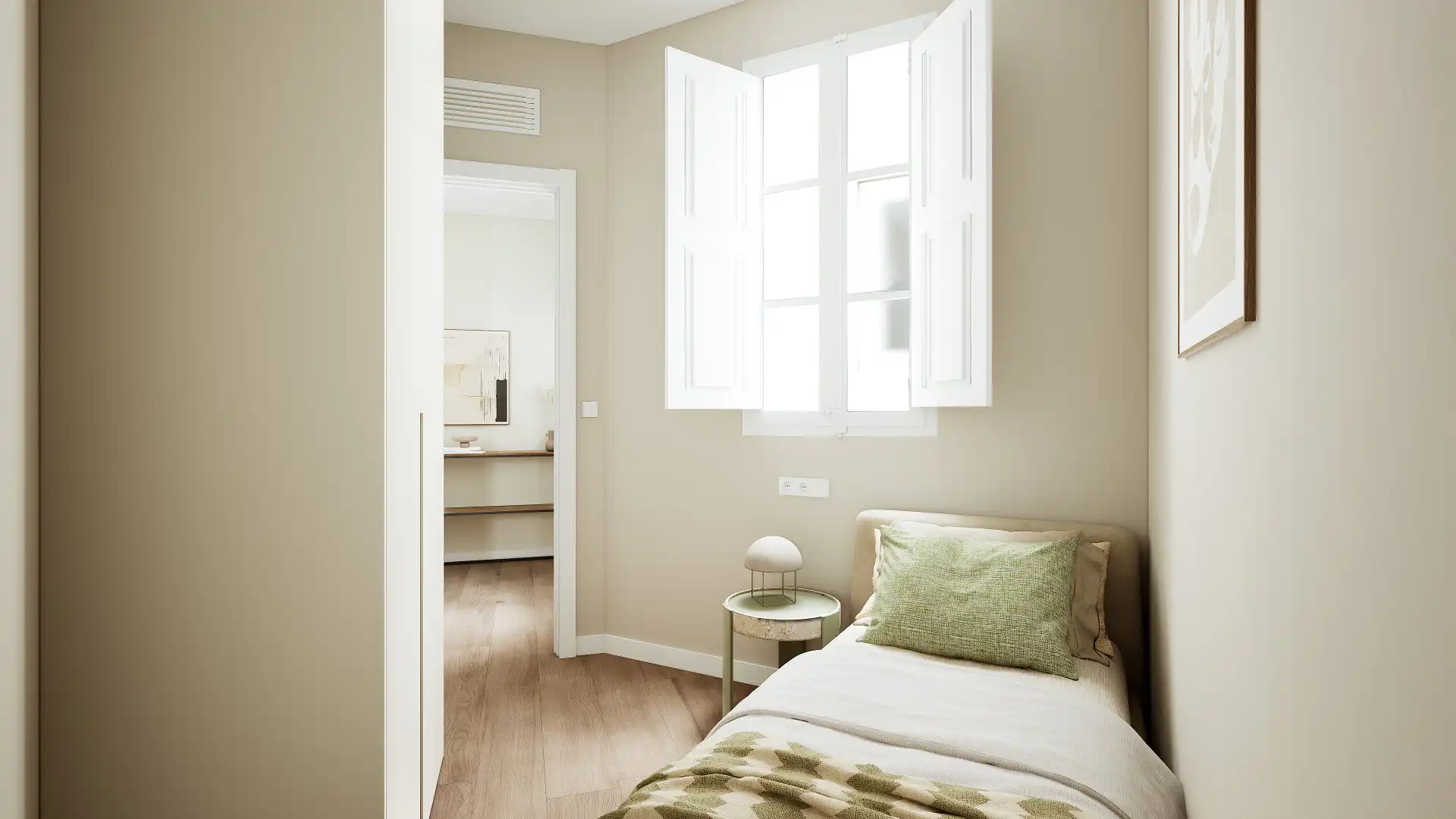 Habitación de Piso en venta en Barcelona con Aire acondicionado, Calefacción y Balcón