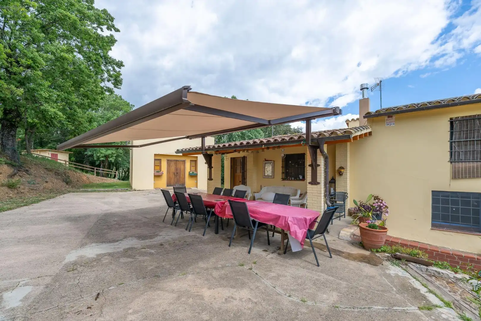 Terraza de Finca rústica en venta en Bescanó con Calefacción, Jardín privado y Trastero