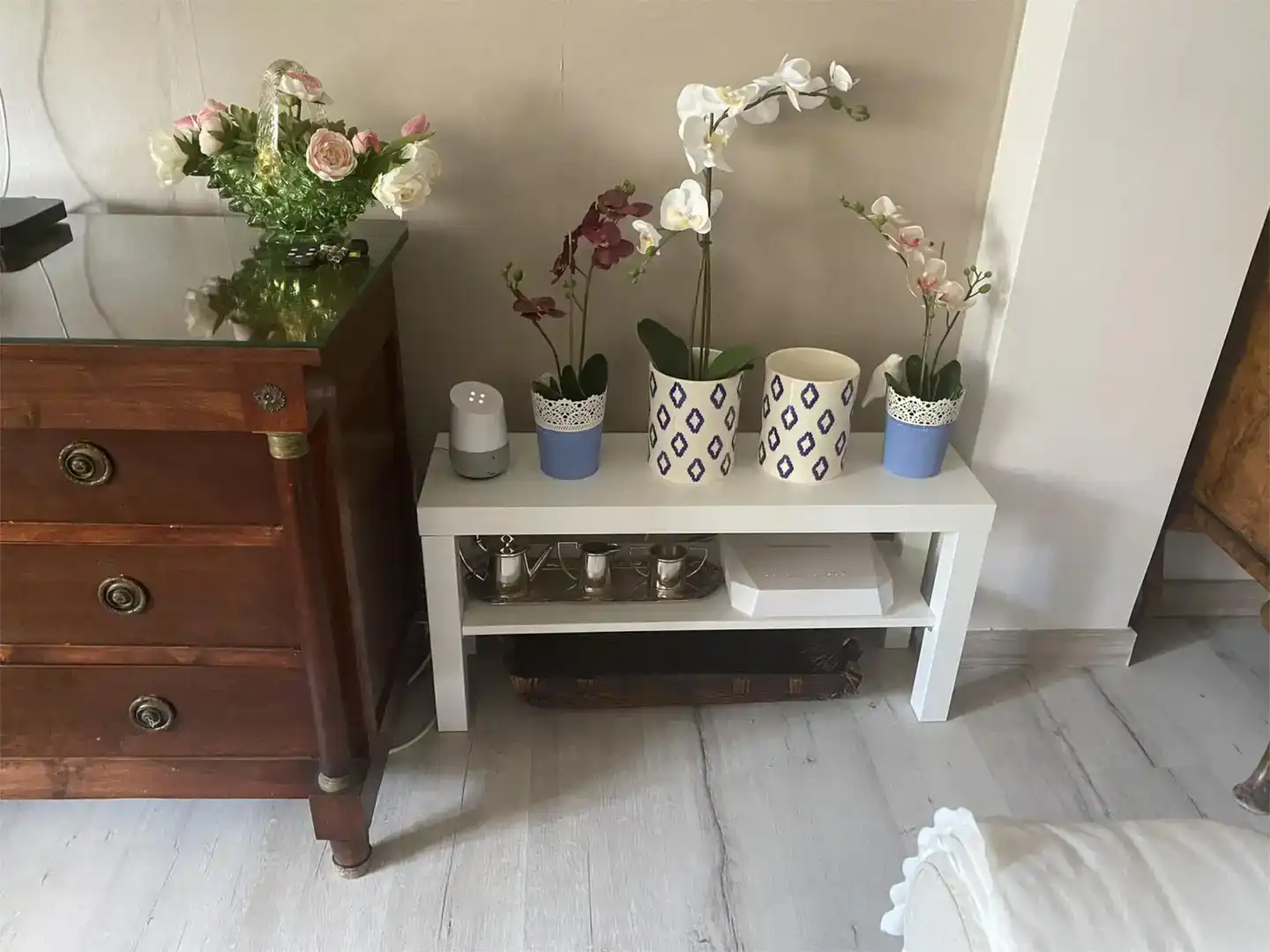 Wohnzimmer von Erdgeschoss zur Miete in Marbella mit Klimaanlage und Schwimmbad