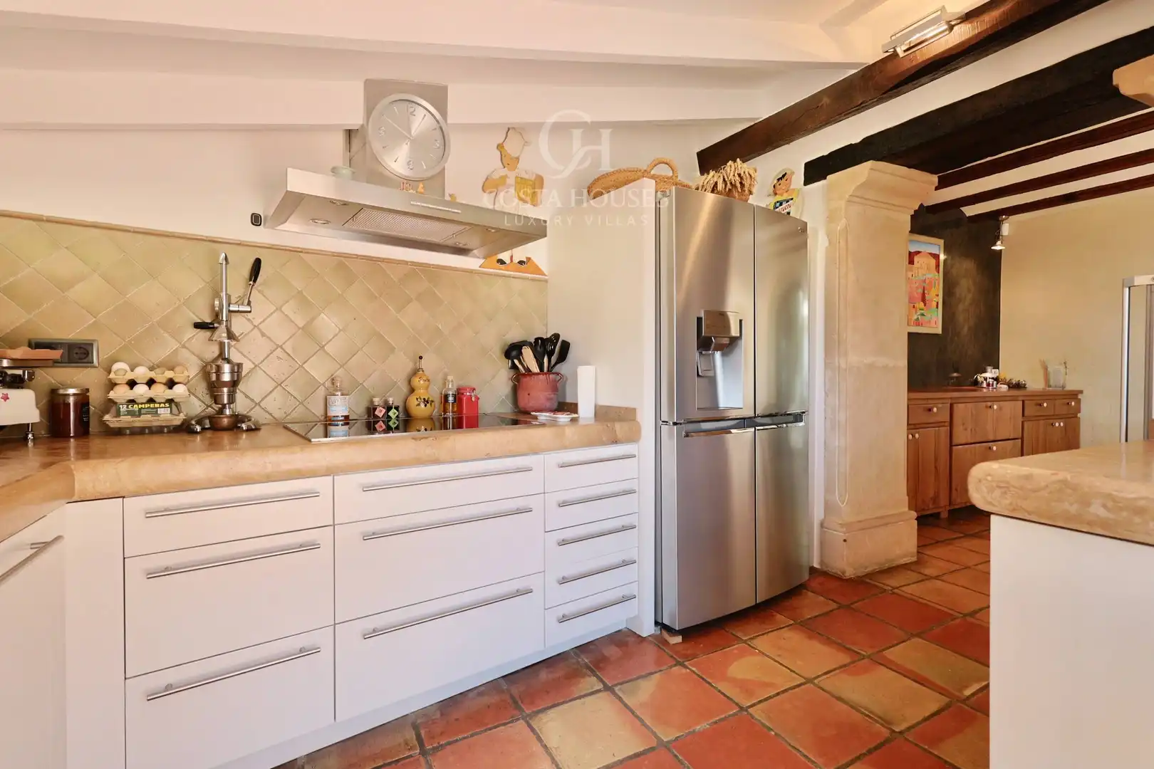 Kitchen of Houses for sale in Jávea / Xàbia  with Air Conditioner, Private garden and Terrace