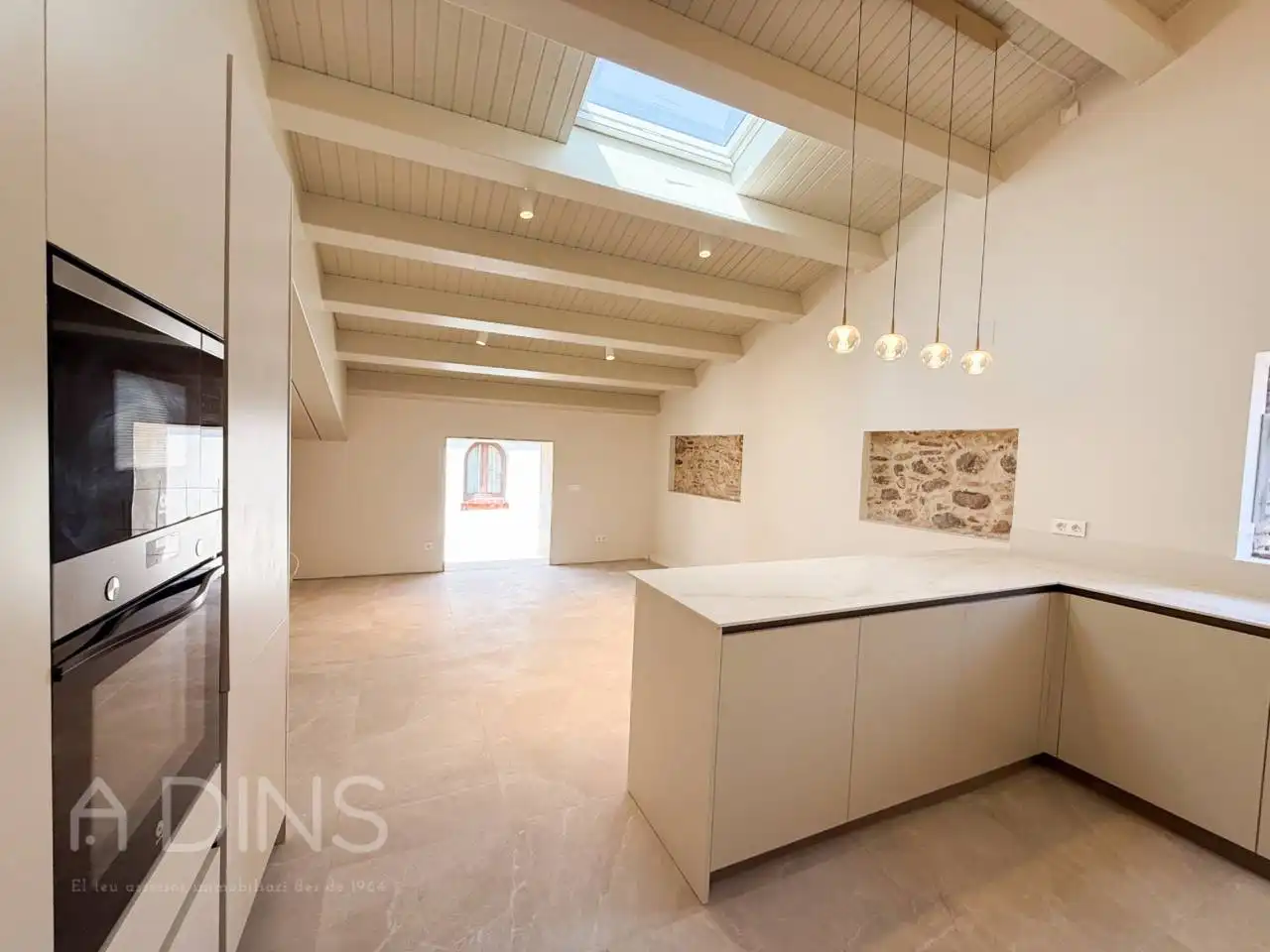 Cocina de Ático en venta en Caldes de Montbui con Aire acondicionado, Calefacción y Piscina comunitaria