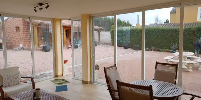 Terraza de Casa o chalet en venta en Renedo de Esgueva con Jardín privado