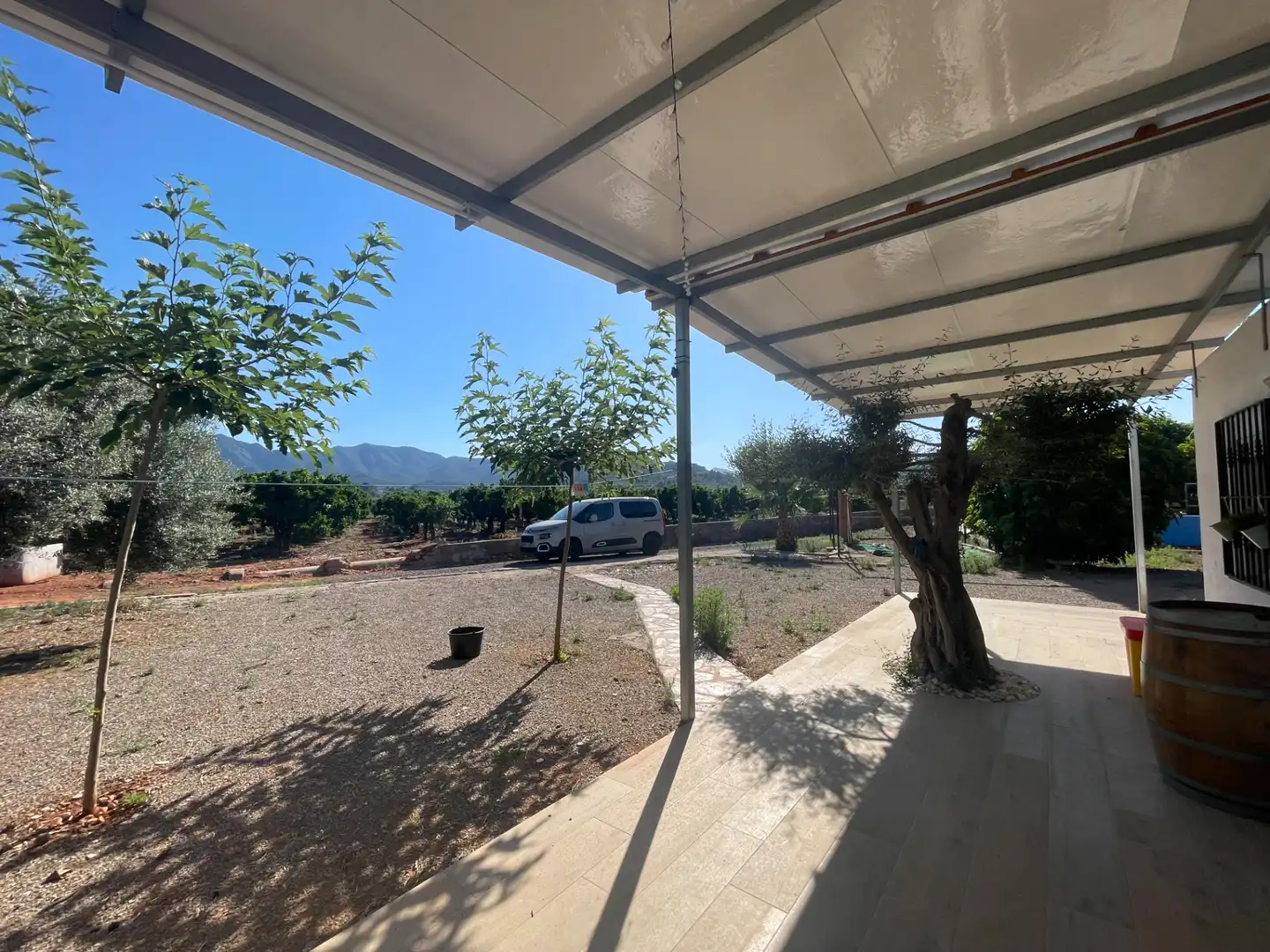 Terrassa de Casa o xalet en venda en Betxí amb Jardí privat, Terrassa i Piscina