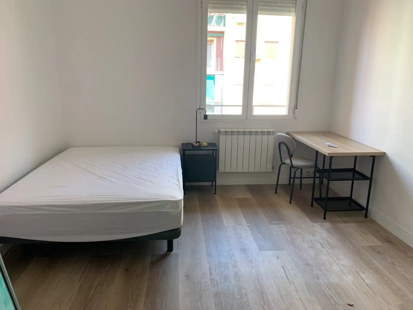 Bedroom of Flat for rent in Madrid  with Air Conditioner, Heating and Terrace